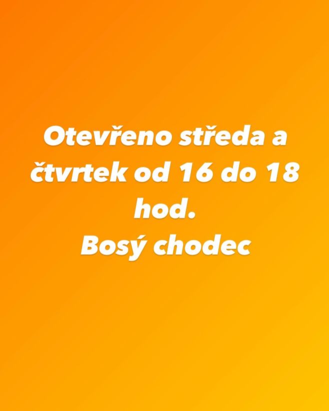 Celý leden otevřeno jen středy a čtvrtky od 16 do 18 hod.